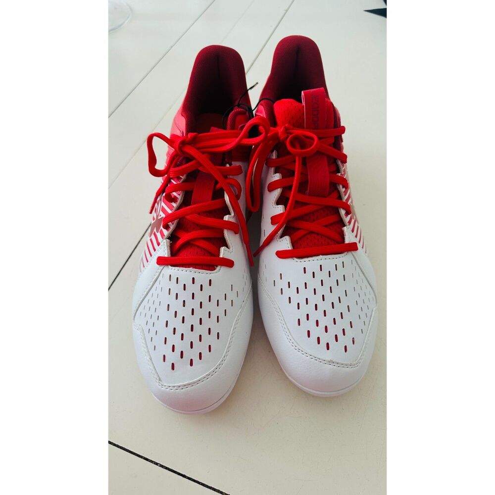 Under Armour Mens Leadoff Low RM Baseball Cleats Red Size 13